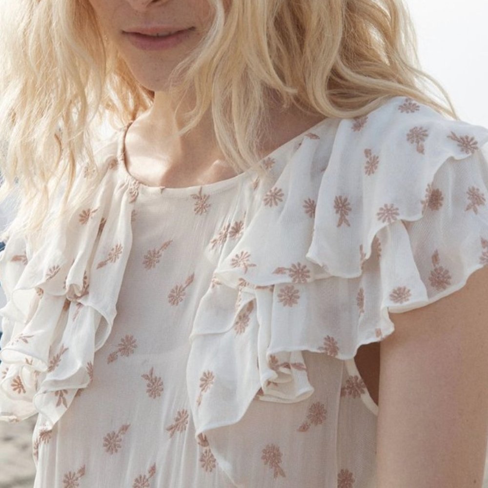 Doen Flora Dress in Salt - Picture 2 of 6